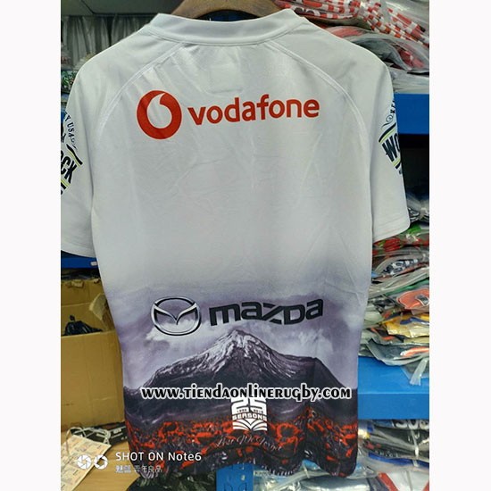 Camiseta Nueva Zelandia Warriors Rugby 2019 Conmemorative